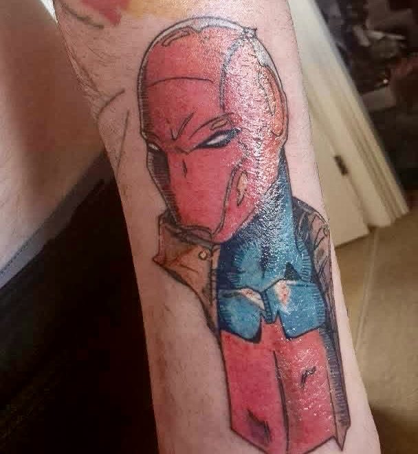 Rico_J_Art's tweet image. Ahh man! A dope IG’er got my Red Hood art tatted on them.. now that’s love 💪🏽🔥

#Redhood #Jasontodd #tattoo