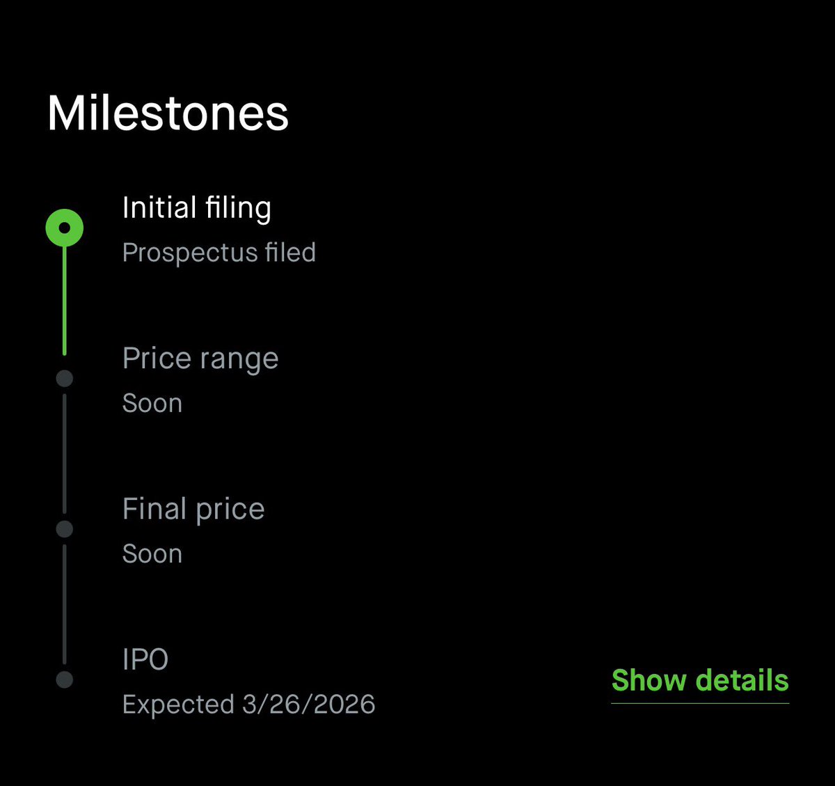 Tymezone2's tweet photo. @WheelieInvestor Looks like it was supposed to happen 2 weeks ago https://t.co/ODAne2MzfO