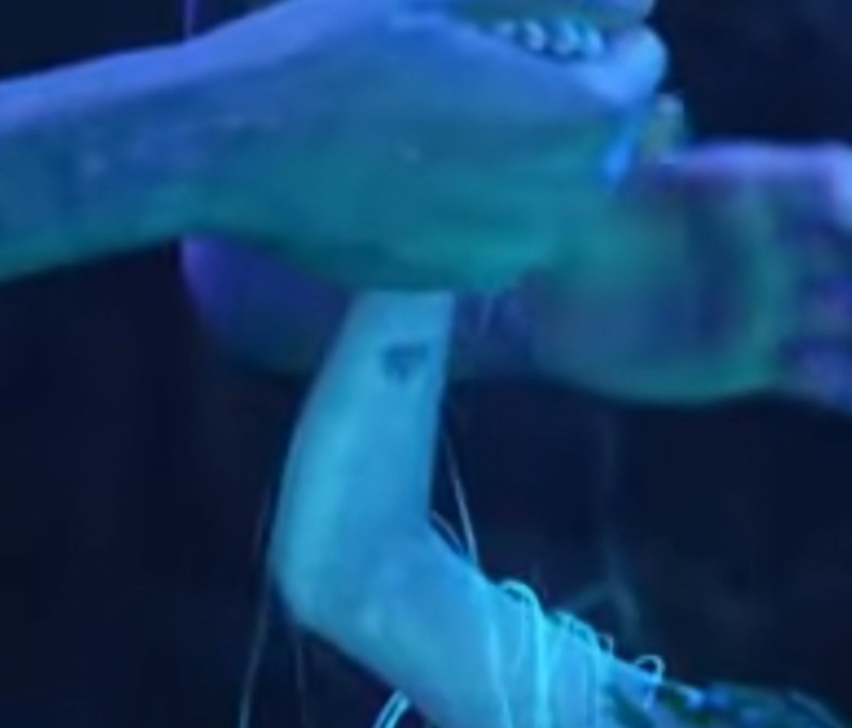 She should get a tattoo inspired by the one her Mama had!🥺👩‍🦰

Because even though we never clearly see it, human Grace had a tattoo on her arm.
It's a tree, so maybe Kiri could get a tree with Eywa's connecting roots all over her arm?