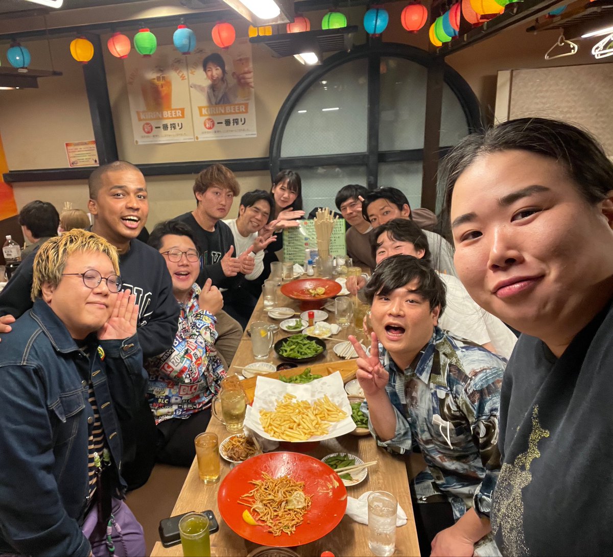 月笑ありがてぃんガフ〜😘😘😘

トップバッターのびのびできたよ〜！！
打ち上げも最高〜😘