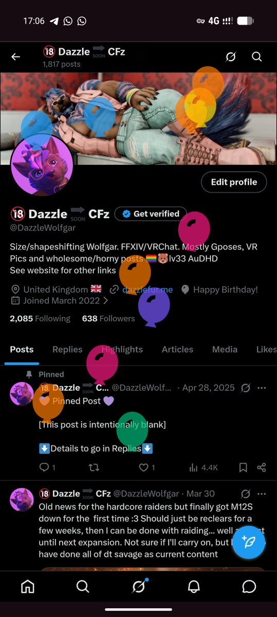 🔞 Dazzle 🔜 CFz tweet media