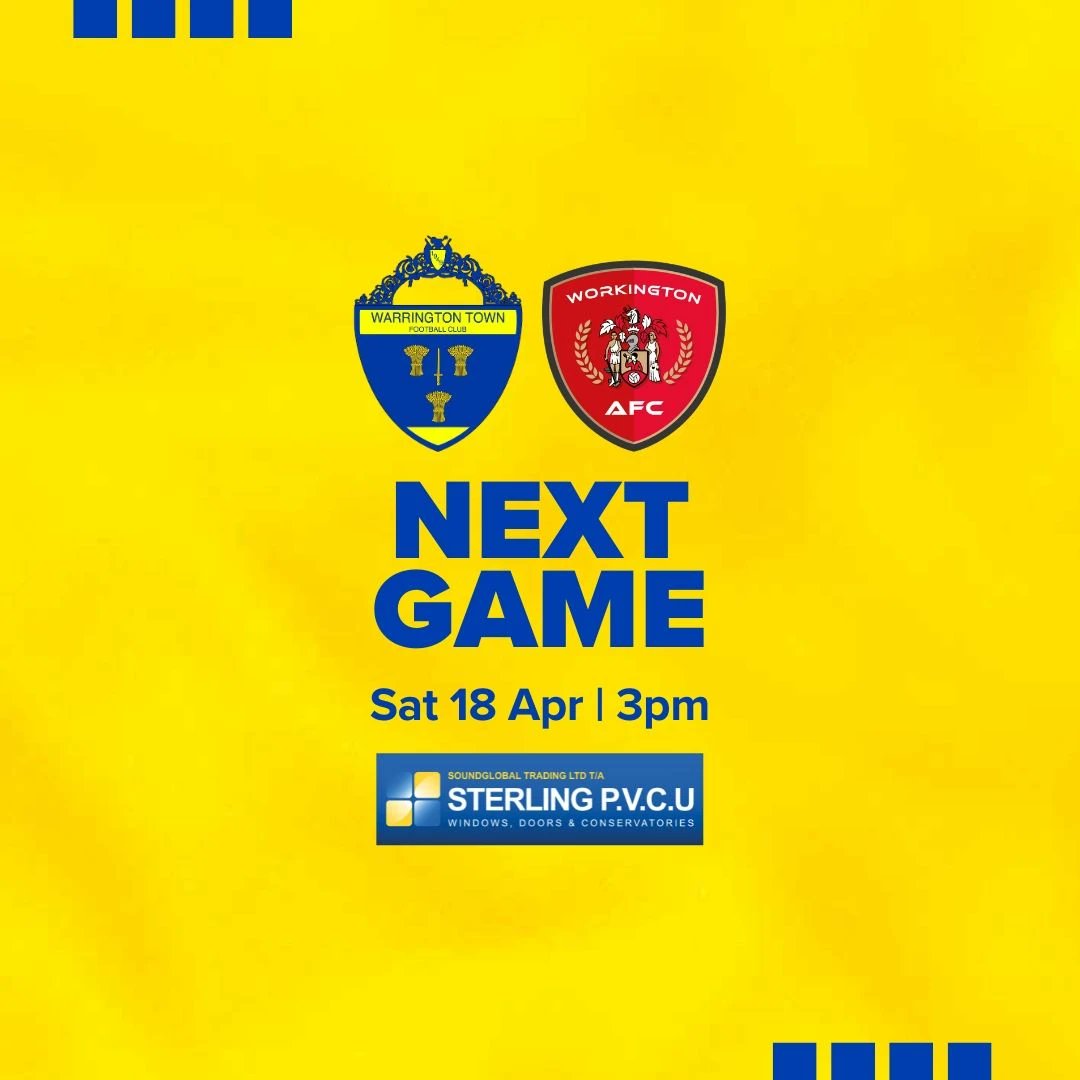 Warrington Town FC tweet media