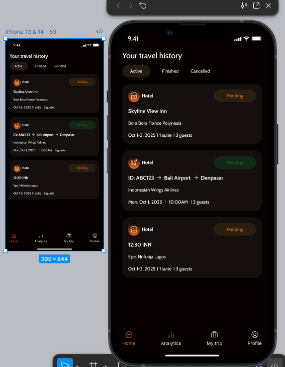 ShooWeb3's tweet photo. Travel made simple, personal, and actually fun 🌍

Meet Travelbetta —
• Discover hidden spots
• Get personalized recs
• Plan trips with ease
• Save your best moments
Your journey, your rules.
#Travelbetta #BuildInPublic #TravelApp #UXDesign #ExploreMore https://t.co/mb9gQQjxLR