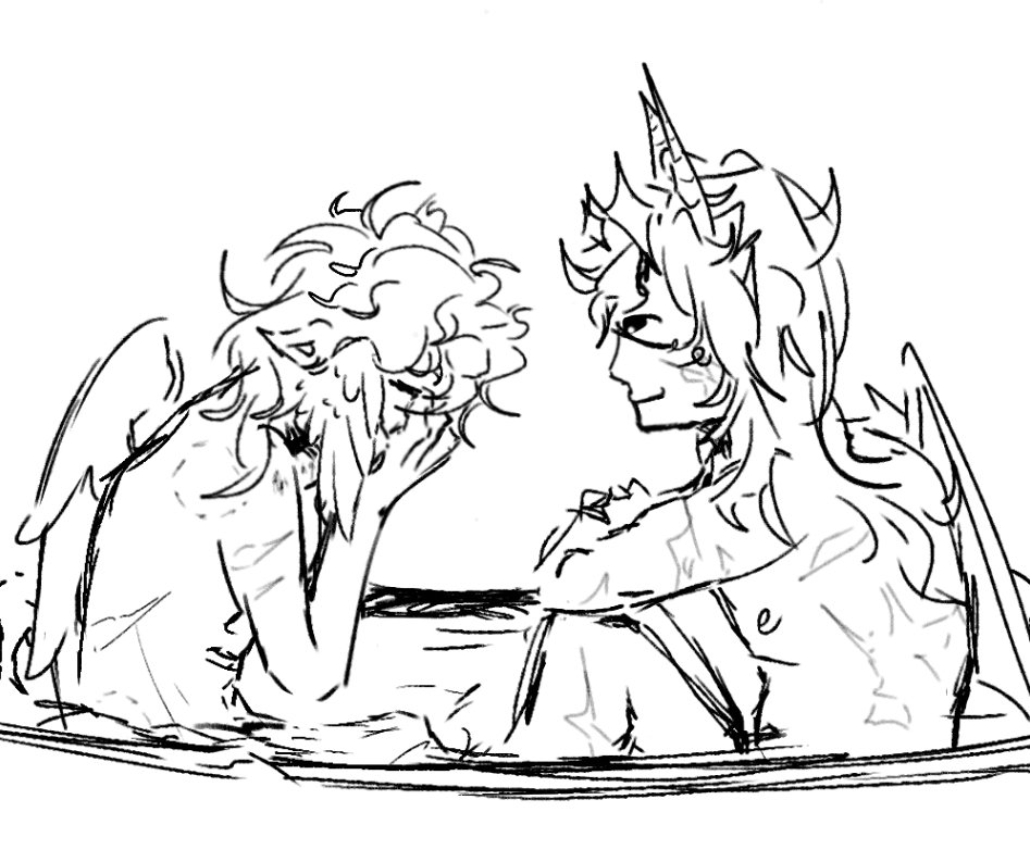 radiofiller's tweet photo. //TW suggestive, kinda
I got a sudden urge to draw #wemmrott so I drew them (ignore w3mbu I suck at drawing him)
#uushipping #wemmrot #parbu https://t.co/lGryIAsWj8