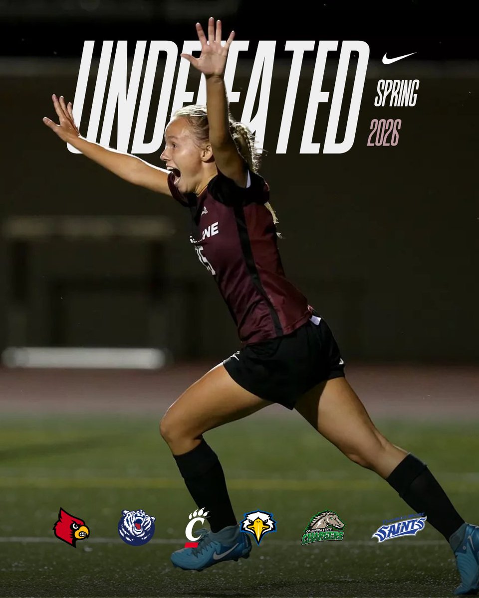 BUKnightsWSOC's tweet photo. "It's only the spring." ⚔��

The Knights rallied early in the spring season with hard-earned stalemates against Louisville, Belmont, &amp; Cincinnati, showing resilience vs. ACC and Big 12 competition. 

We carried momentum into wins over Morehead, Columbia State, and Thomas More. https://t.co/LfKtOMHXGT