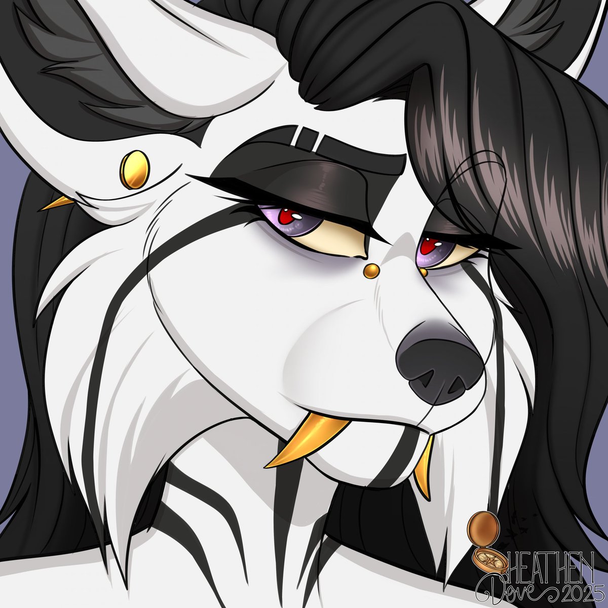 I'm also open for $30 icon commissions like this! DM me or comment if you'd like one! ^^ 
#furry #furryart #commissions