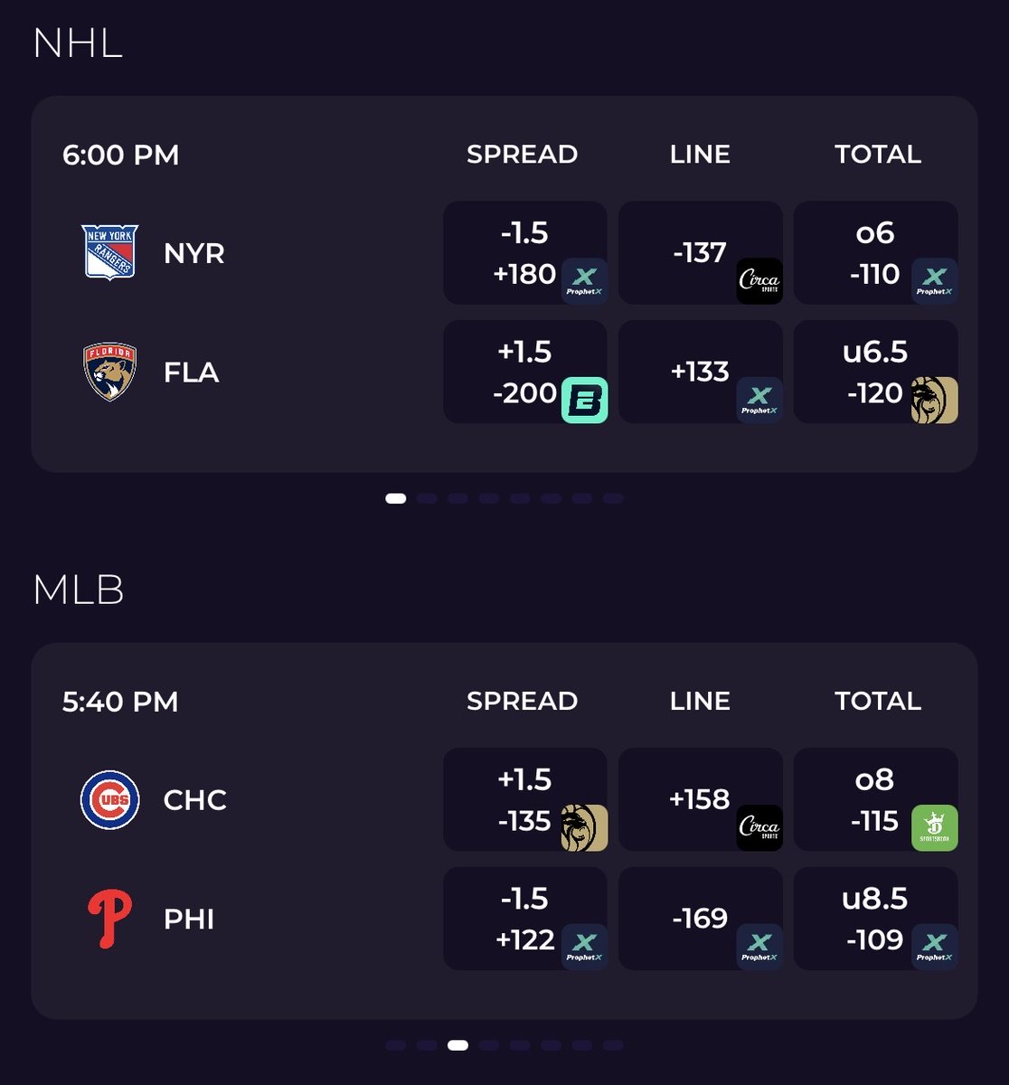Sharp App: Sports Betting tweet media