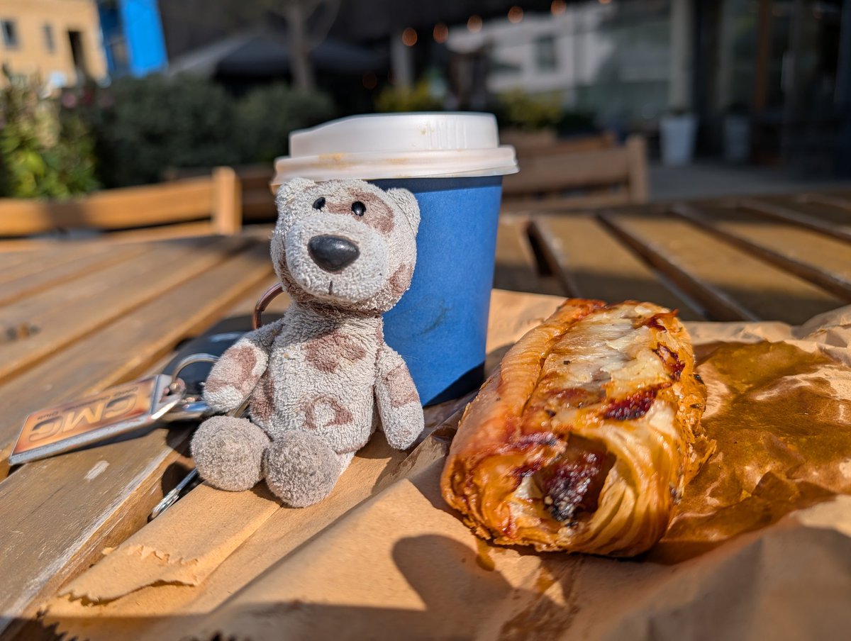 We have been out much.... The staff treated Tenzing on the walk.