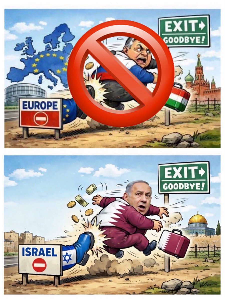 <a href="/netanyahu/">Benjamin Netanyahu - בנימין נתניהו</a> <a href="/PM_ViktorOrban/">Orbán Viktor</a> You are next. And you forgot to at <a href="/magyarpeterMP/">Magyar Péter (Ne féljetek)</a>  for sure intentionally. Next you land in Budapest with that 9 years old girl you claim as your wife they will put your ass straight in jail. Party over mfer.