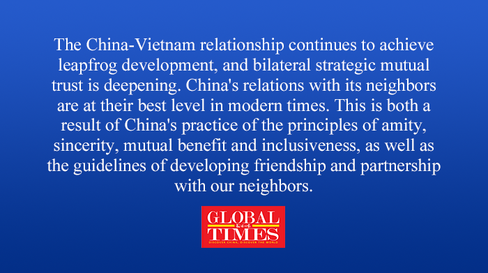 globaltimesnews's tweet image. #Editorial: China will never take the beaten path of seeking hegemony as its strength grows, but instead consistently adheres to the original aspiration of building a community with a shared future in its dealings with neighboring countries. As a result, it has gained widespread