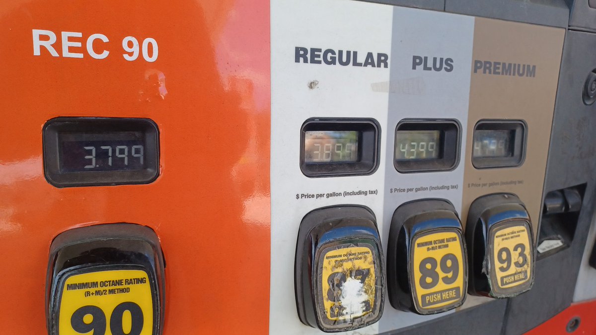 Rec 90 Wow gas came down 10 cents over the weekend but still not enough to get ...