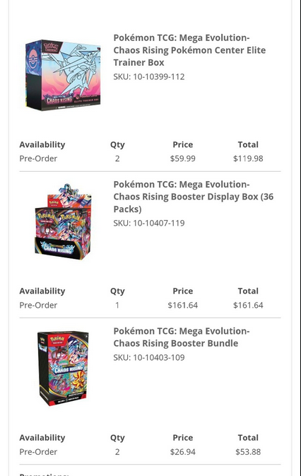 Pokemon TCG Restocks & News tweet media