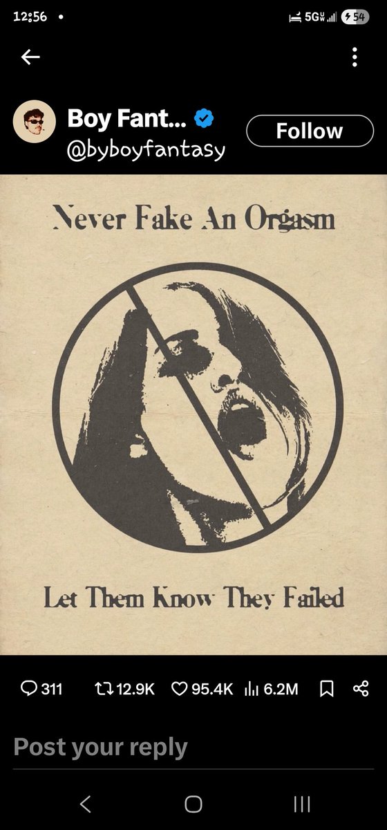 Don't lie to the poor fella educate him how to do it correctly normalize communication before during and after it's to important
