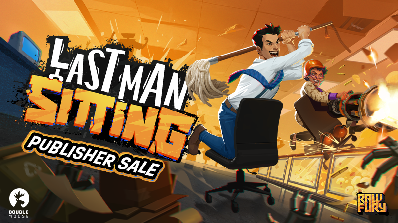 Today's your last day to pick up Last Man Sitting with its 10% off launch discount in the Raw Fury Publisher Sale!
Don't miss out, join us today and get started on your new favourite bullethell game 🥳
store.steampowered.com/news/app/77429…
