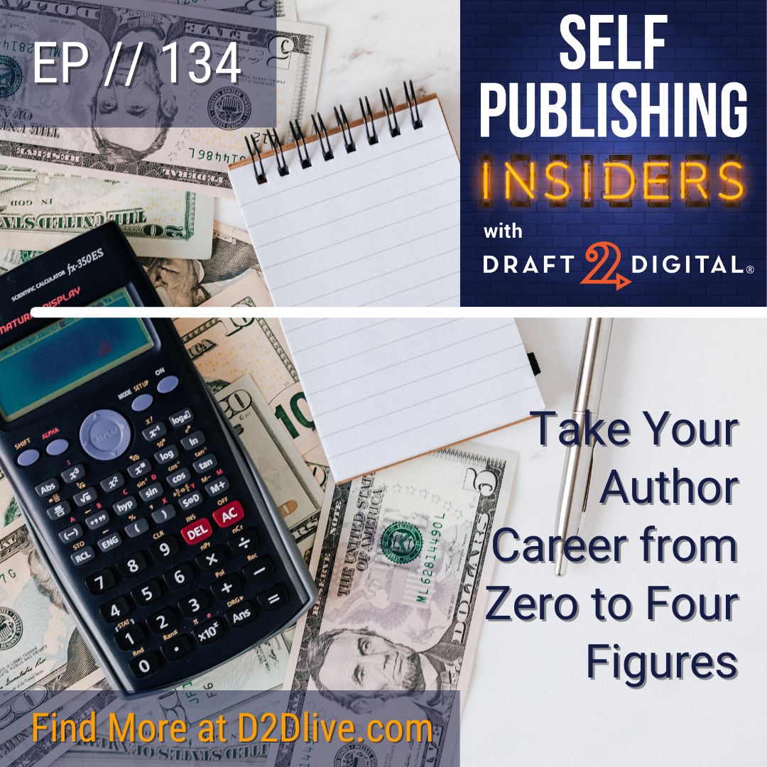 Draft2Digital's tweet image. Take Your Author Career from Zero to Four Figures
// Self Publishing Insiders // EP134

draft2digital.com/blog/take-your…

#selfpublishing #writingcommunity #indieauthor #author #audiobook #podcast