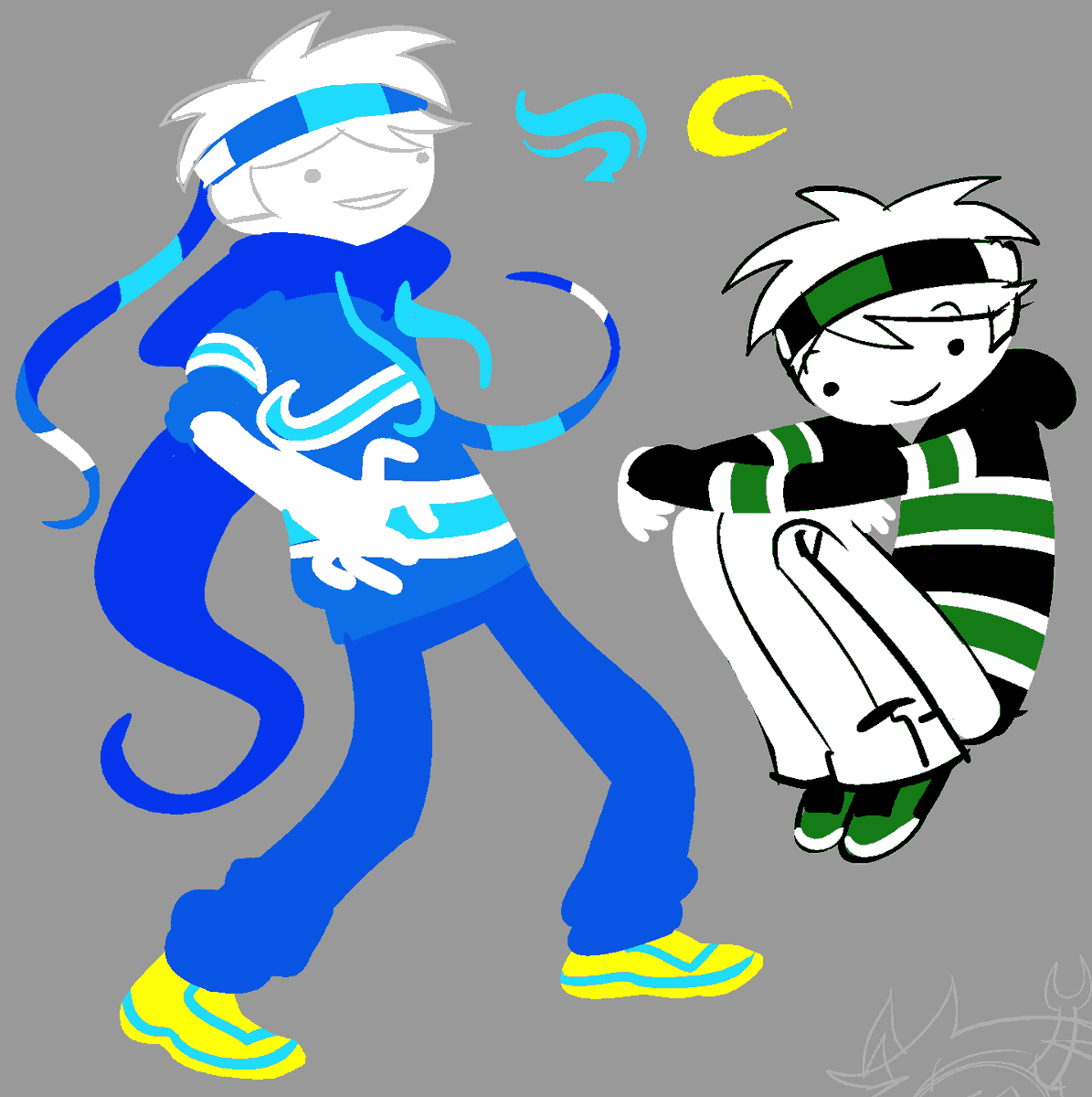 f1nf4ce's tweet image. mc stuck ft vriska #homestuck #mcyt