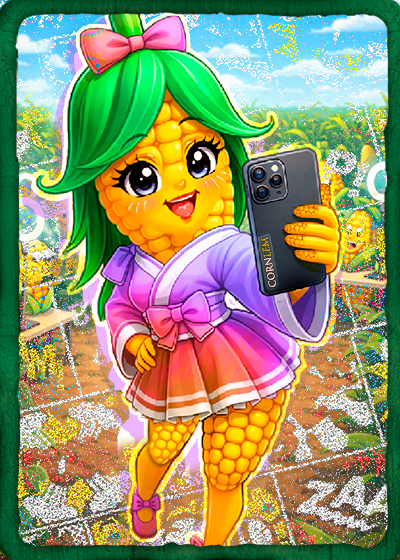 FauxBitcorn's tweet photo. 🌽NEW DROP 🌽

CORNLEM
Card 78 
Harvest 2 
Supply 101 
Artist - Kat Rose @katpeque4 https://t.co/TOrmHl7Gqw