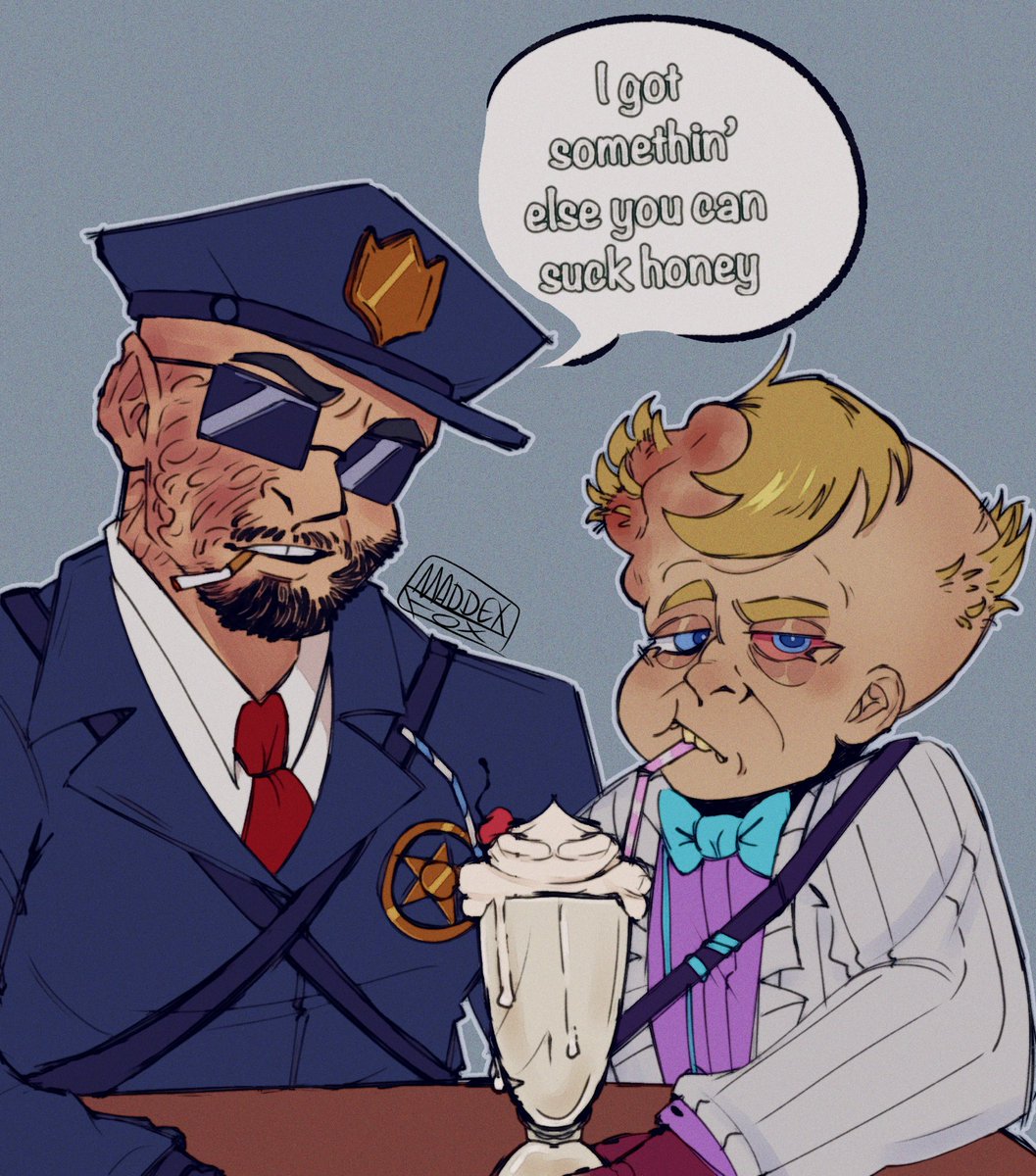 MaddexFox's tweet image. I’m gay too so I took the most time on this one
.
.
.
#lelandcoyle #francobarbi #francoyle