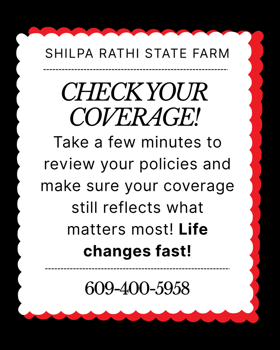 Shilpa Rathi - State Farm Insurance Agent tweet media