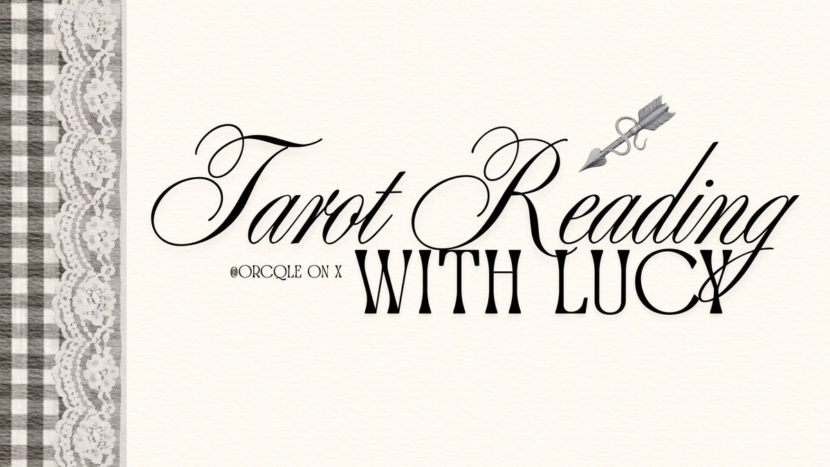 ✦ Lucy. (open tarot reading) tweet media