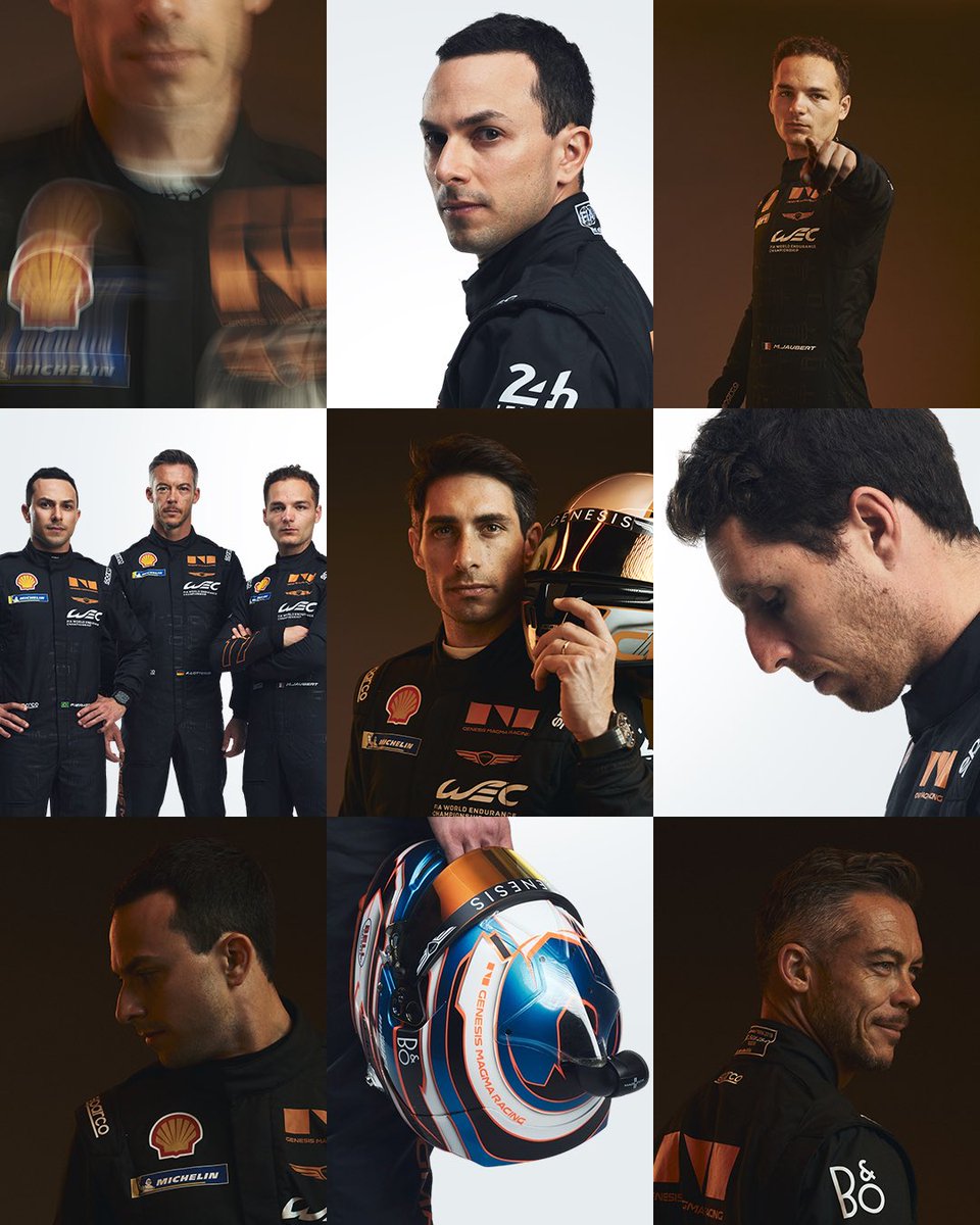 FIAWEC's tweet image. Debut season aura 🔮

Kicking off race week with media day, and of course all eyes are on @MagmaRacing 👀

A new team, some familiar faces, and lots of fresh energy! 

#WEC #Genesis #6HImola