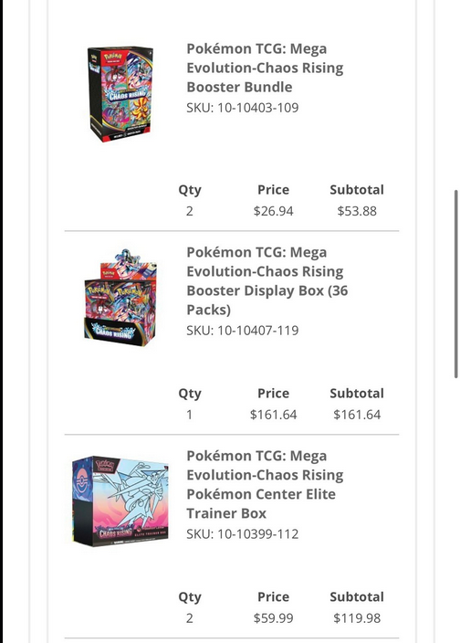Pokemon TCG Restocks & News tweet media