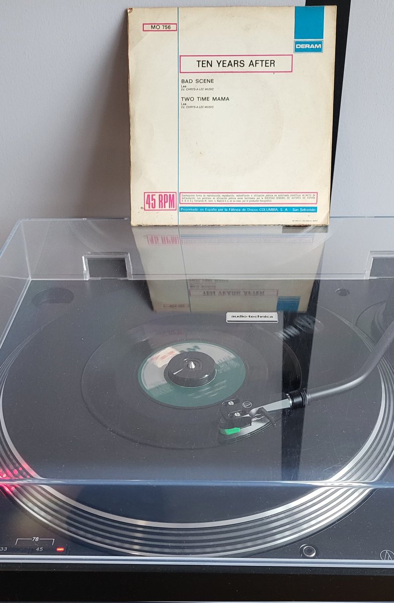 DavidGTato's tweet image. #Vinileando 

Ten Years After BAD SCENE / TWO TIME MAMA
(Single, Edición española)
#TenYearsAfter #BadScene #TwoTimeMama