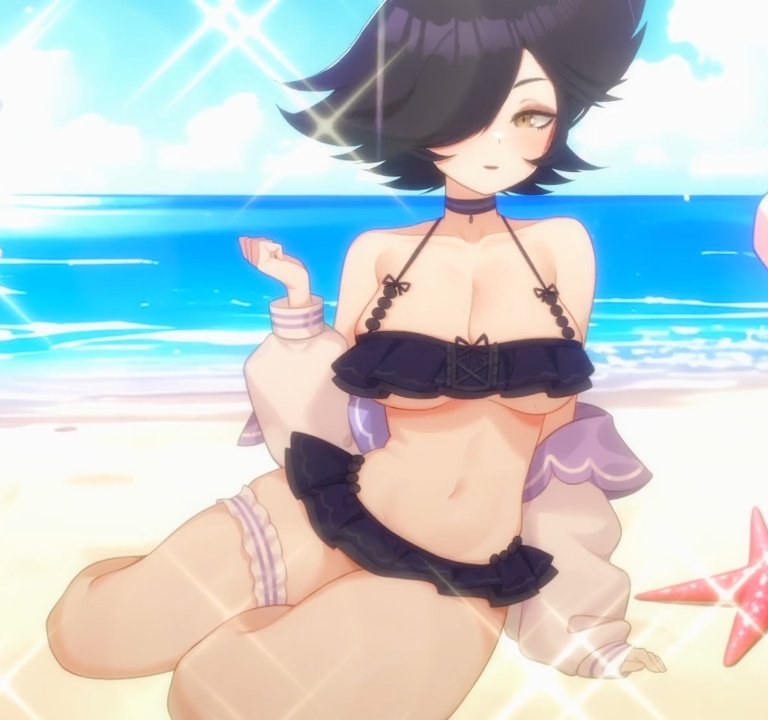 Goth_SlutVt's tweet photo. — ¿Una playa nudista? No tenía ni idea...¿Tendré un castigo?!!

La tonta Vtuber terminó en una playa nudista y por usar bikini terminara siendo castigada .

Ahora todos los presentes tendrán que vaciar sus bolas en su concha. 

#SexRol #LewdRp #FreeRol https://t.co/fv24HreJUr