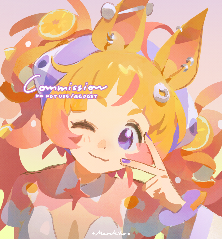 marimihoo's tweet image. #Vgencomm for @/Piisochan!! 🍋
