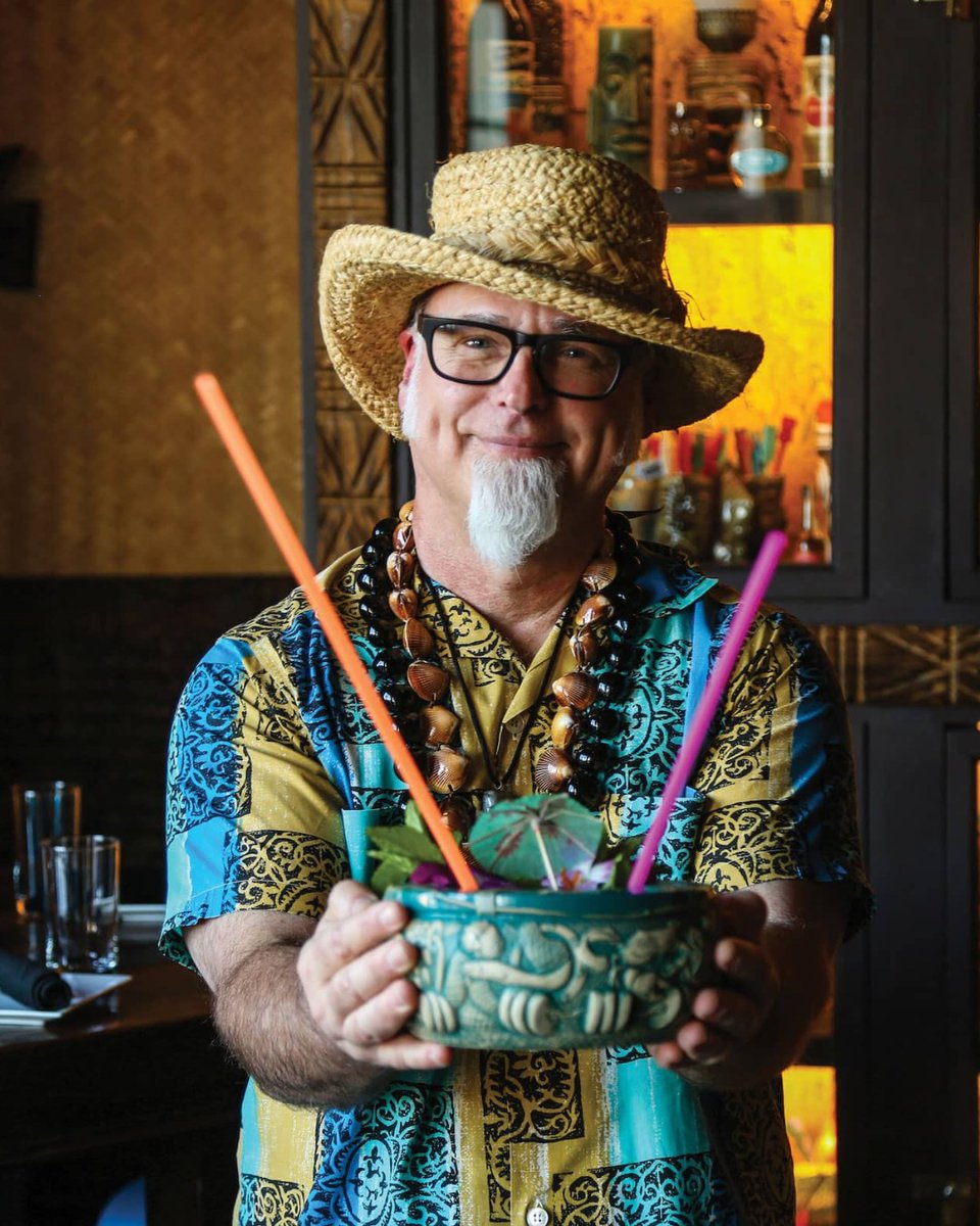 Raise a glass with a legend. 🌴

Join us Sun, April 19 from 2:30 to 4 pm at UnderTow Arcadia to celebrate ten years of UnderTow and Tiki Oasis with <a href="/BeachBumBerry/">Beachbum Berry</a>, alongside Myers's Rum.