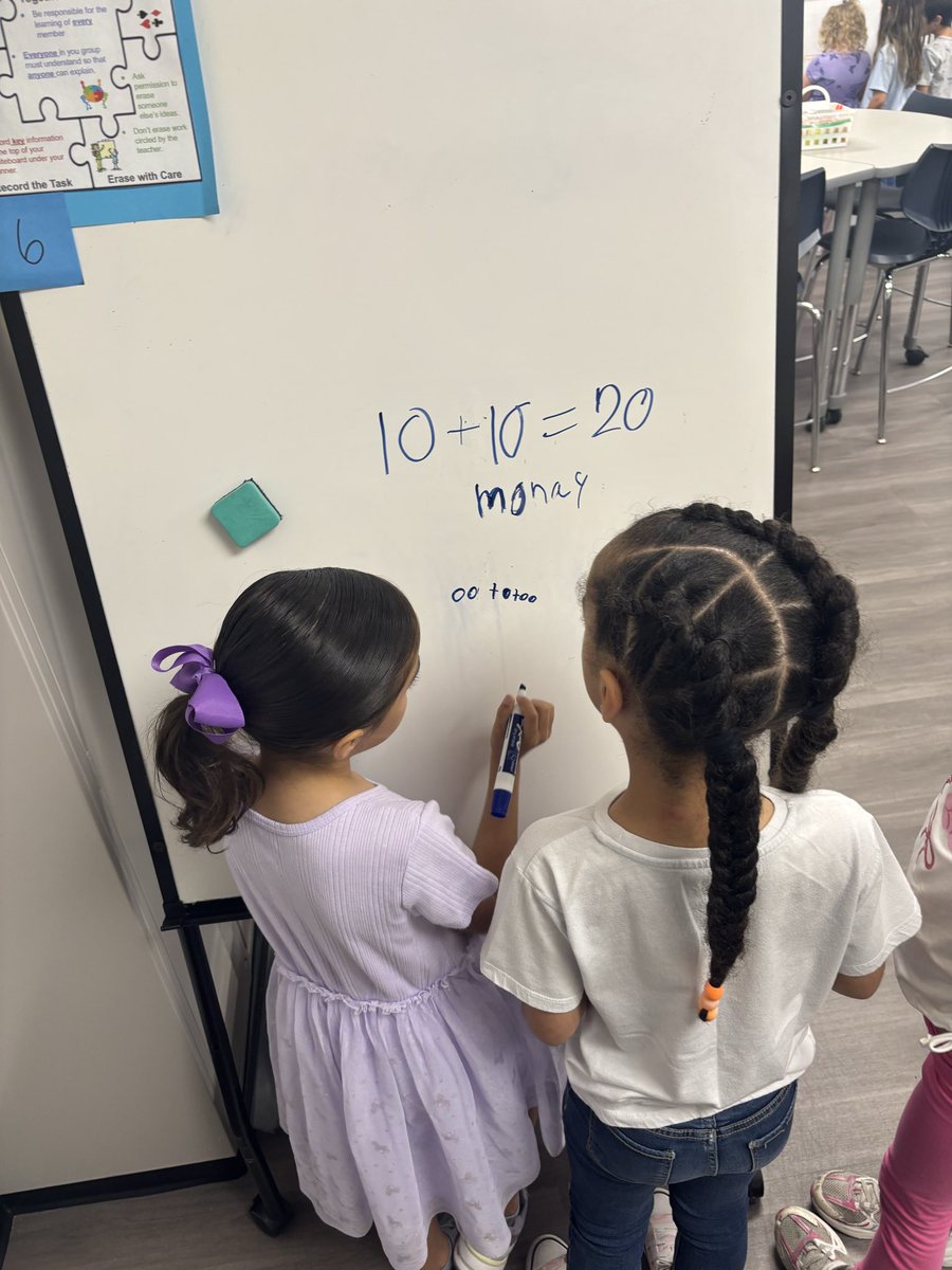JoyaElam's tweet photo. BTC with Mrs. Breedlove’s 1st graders @DeganElementary #wearedegan #rockyourrole #mathinlisd https://t.co/RD7ejLzuac