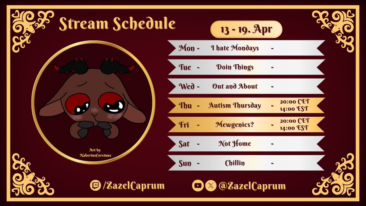 Zazel Caprum tweet media