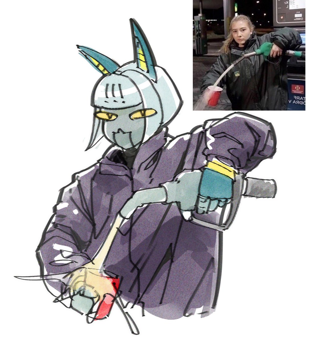 #Skullgirls #fanart #RoboFortune