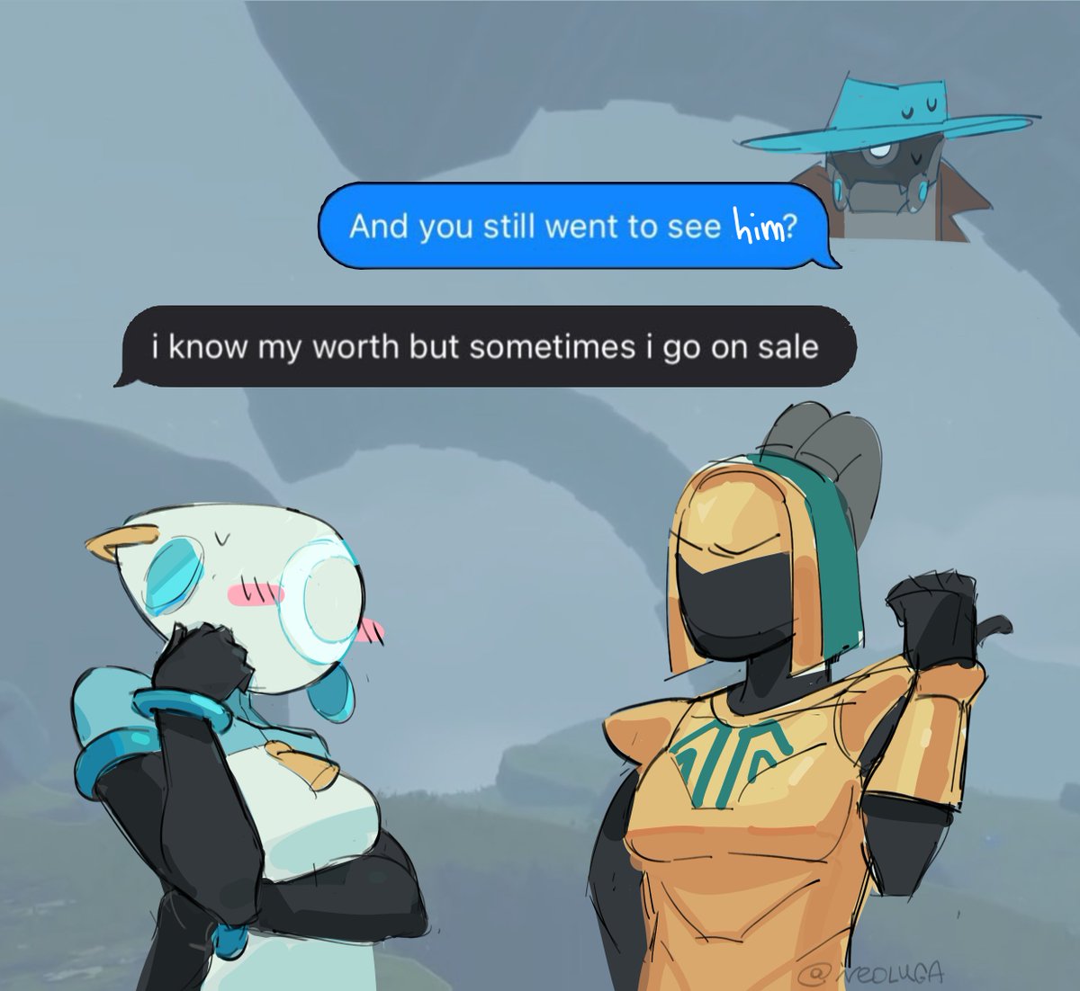 neoluga_'s tweet image. #riskofrain #ror2
a little bit of bandificer slander but affectionate