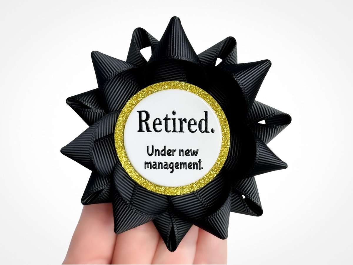 PPerceptions's tweet image. Retirement Gifts for Women, Retirement Gift for Coworker, Under New Management Pin, Retirement Party Gift, Custom Color, Gift for Her, Black tuppu.net/d396526a #weddings #shoppingonline #partyplanning #Etsyshop #handmadegifts #PartyGifts