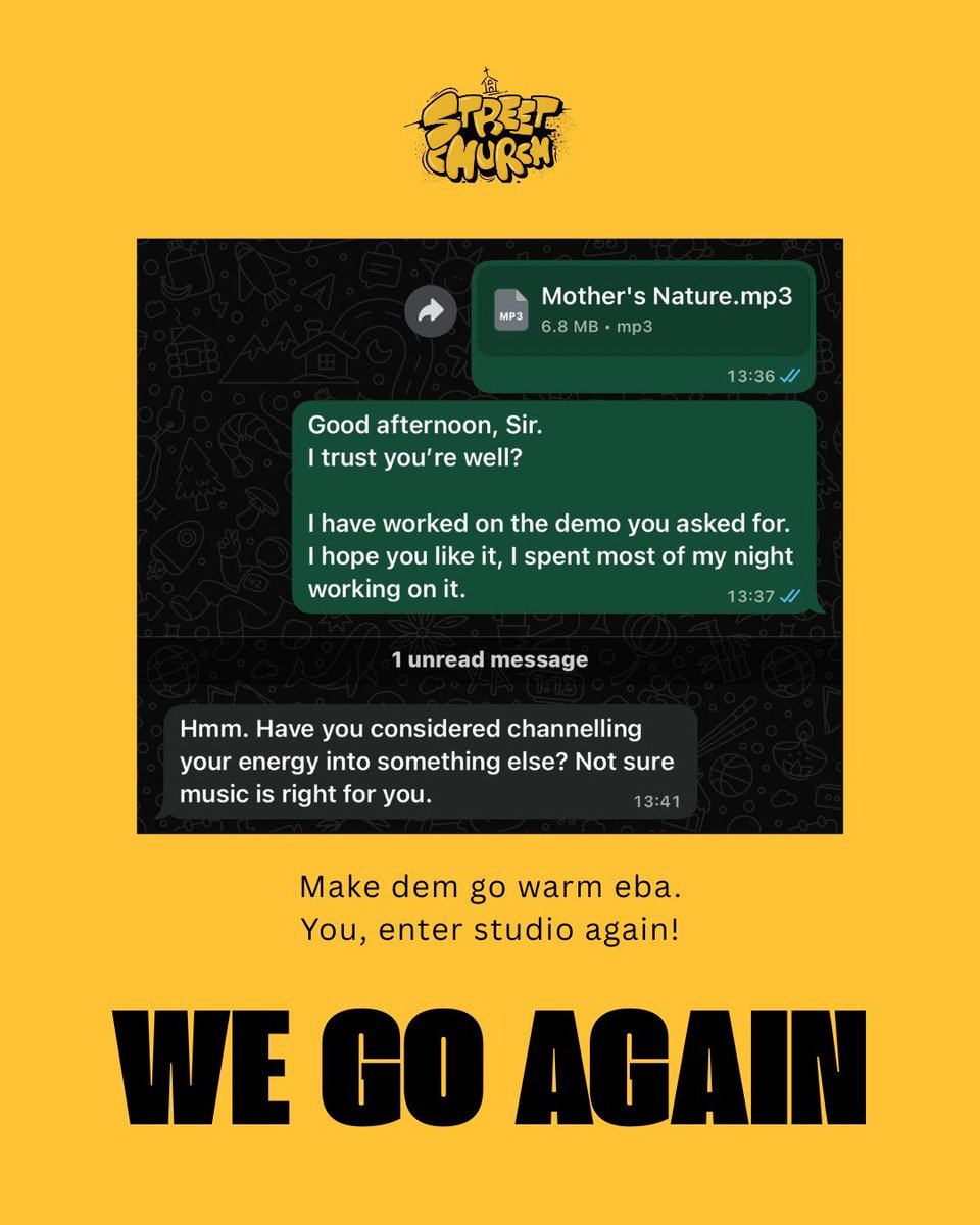 The Gospel According to the Streets! tweet media