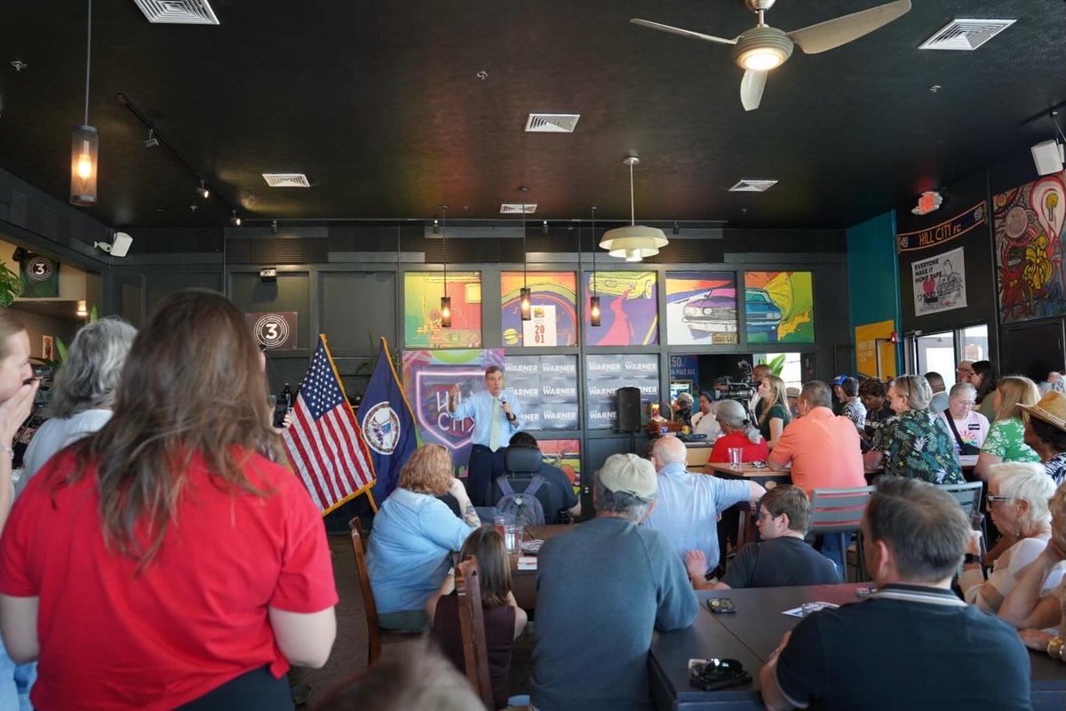 Mark Warner HQ tweet media