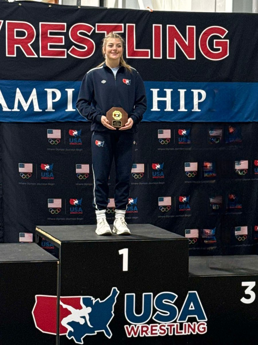 ndnsports's tweet image. Landri Von Gonten (Chickasaw), from the Woodlands, TX, competed at Women’s Nationals in Spokane, WA this weekend and won the 17u 61 kg division earning her spot to represent the USA at the World Championships in Baku, Azerbaijan this summer.
#NativePreps #Chickasaw #TeamUSA