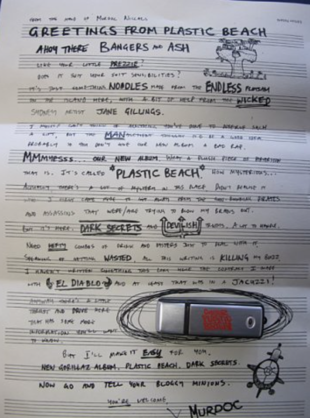 Daily Murdoc tweet media