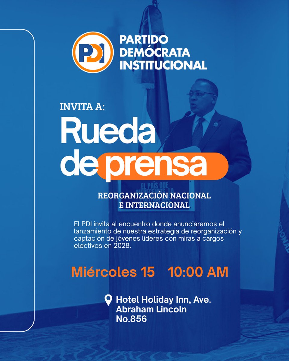 Partido Demócrata Institucional tweet media