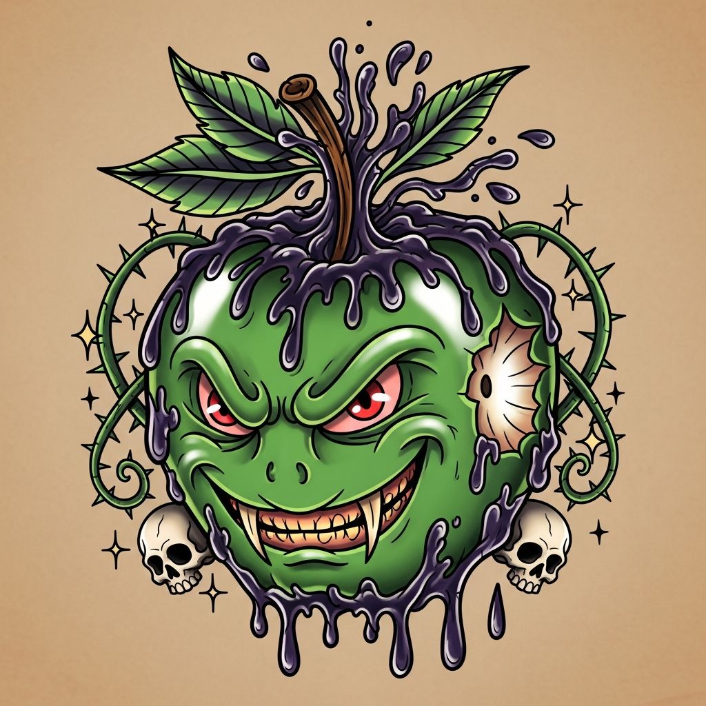 FuzionVapor's tweet image. Sink your teeth into the wickedly wild world of Poison Apple 🍏—where sour green apple tang meets a sweet finale. It's a taste so enchanting, even Snow White would take a second bite! 😈✨   fuzionflavor.com #vapejuice #ejuice