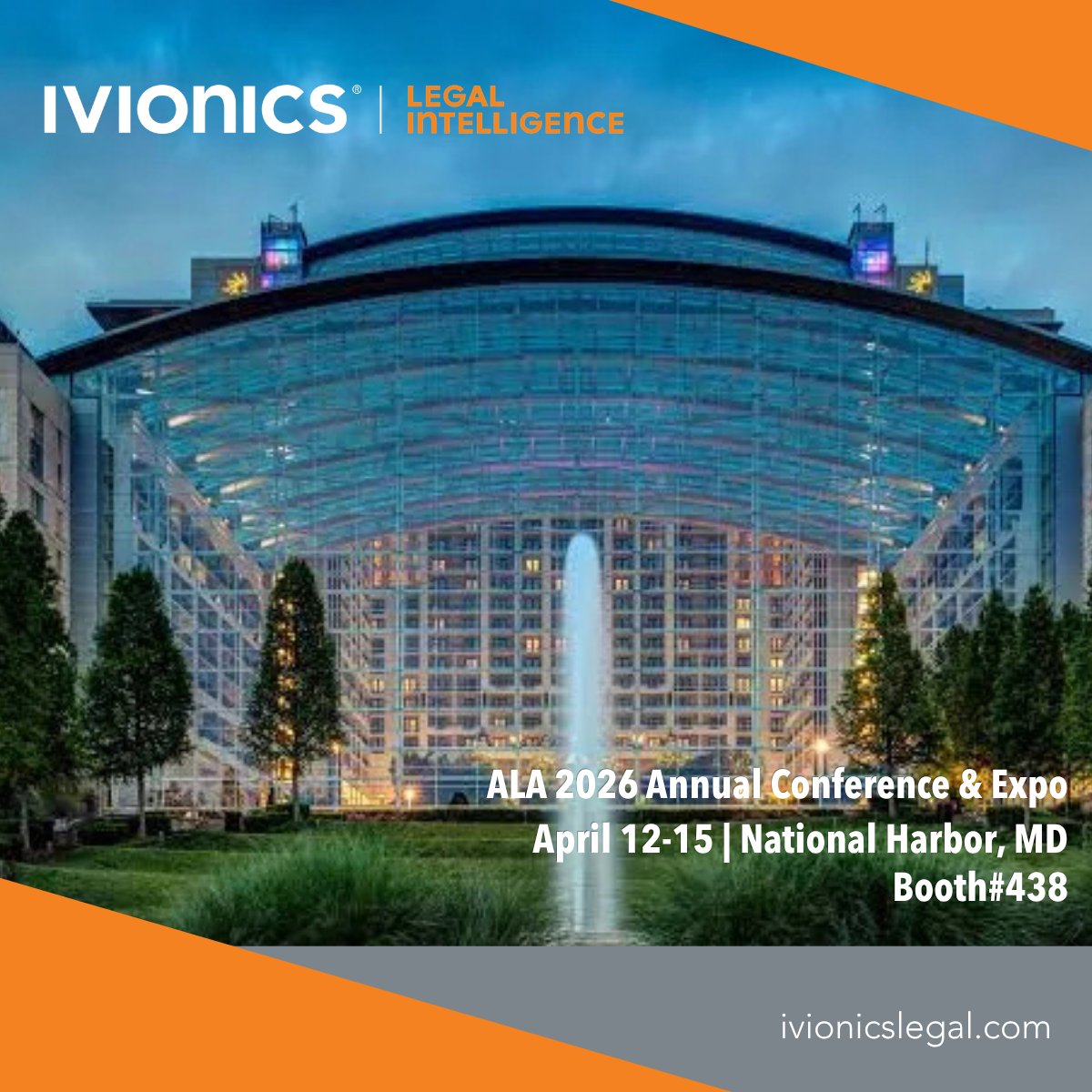 ivionics's tweet photo. Forward‑thinking law firms don’t experiment with AI—they deploy it strategically.

See why at IVIONICS | Booth #438 | ALA Annual Conference | National Harbor, MD

Contact us to schedule a conversation:
https://t.co/A9yUXk2ABp

#ALAAnnualConference #AIForLawFirms #LegalTech https://t.co/2kZPOStil8