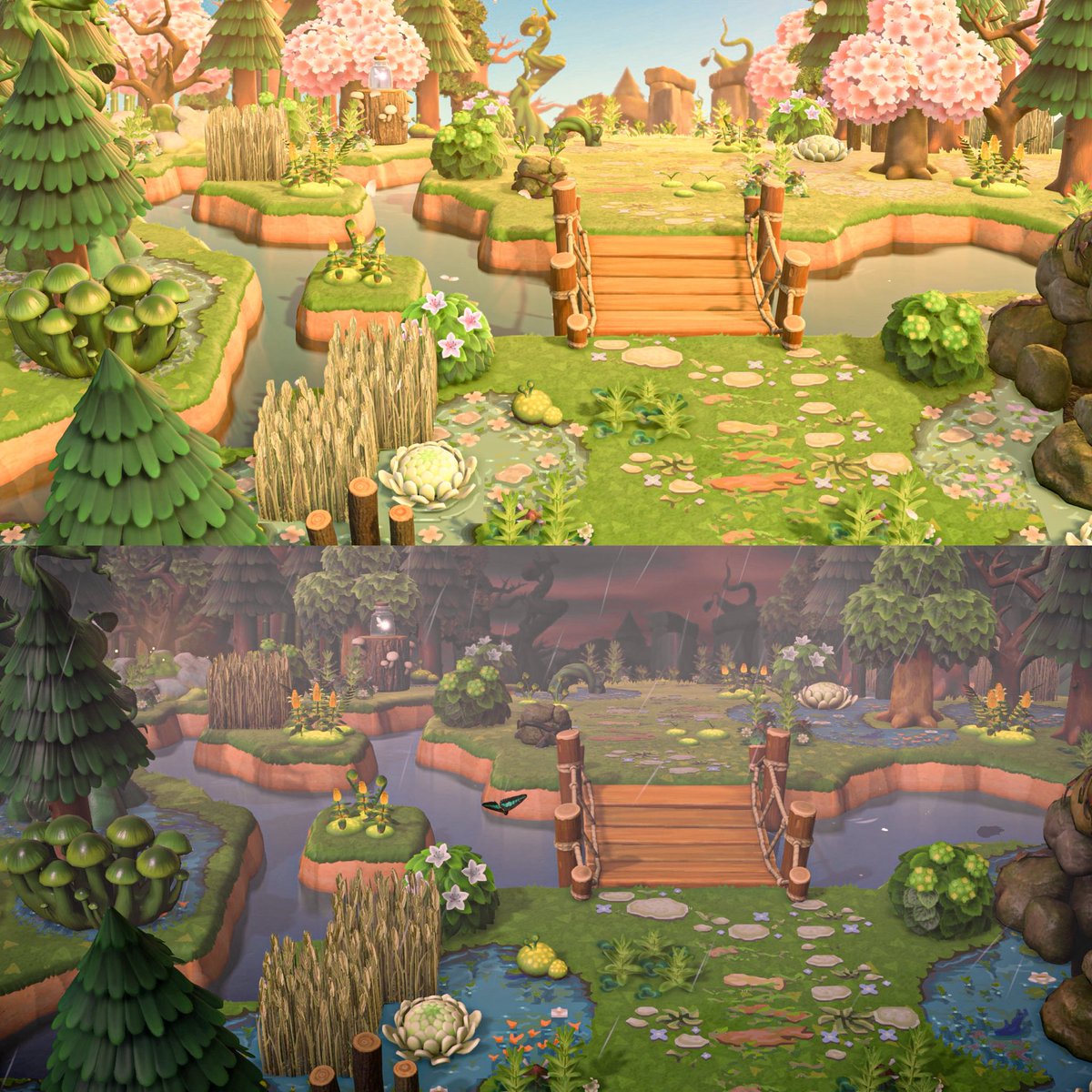 kierancrossings's tweet image. swampy cherry blossoms to April showers 🌸🌧️

#acnh #AnimalCrossingNewHorizons #AnimalCrossing