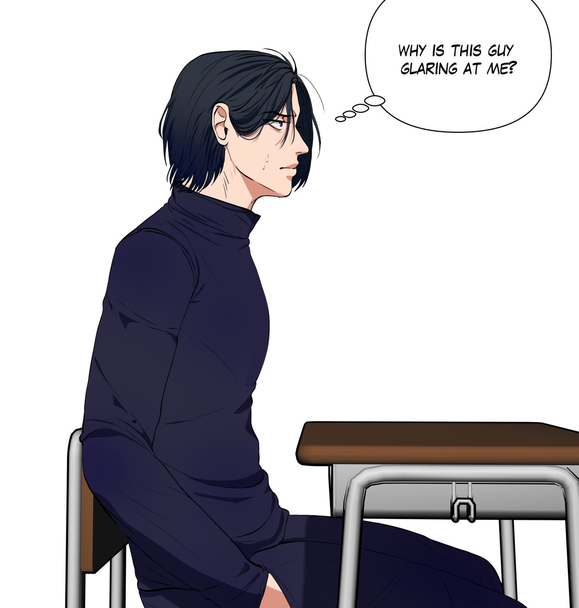 #呪術廻戰 #GetoSuguru #GojoSatoru #satosugu #jjk #goge

Freshman gojo not understanding his emotions towards his new classmate so he just glares at geto bc he's making him feel weird.