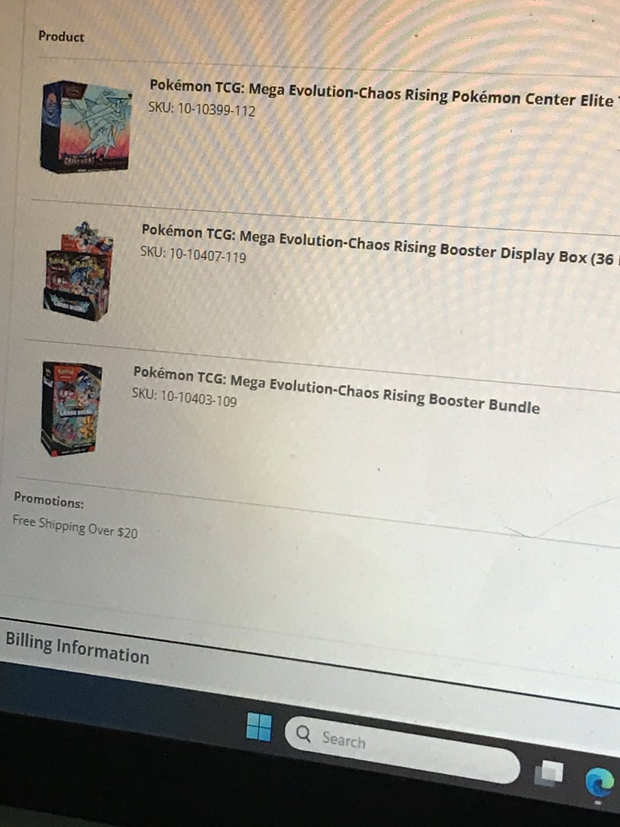 Vballman77's tweet photo. @DisTrackers I checked out a lil while ago got all my PKC CR pre orders done. 💪💪 https://t.co/MKeibLM39W