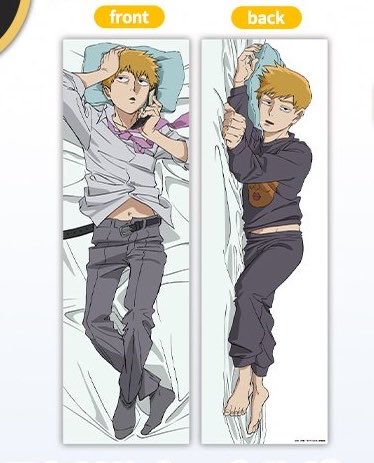 mobpsychobot's tweet image. reigen body pillow… for those who need this