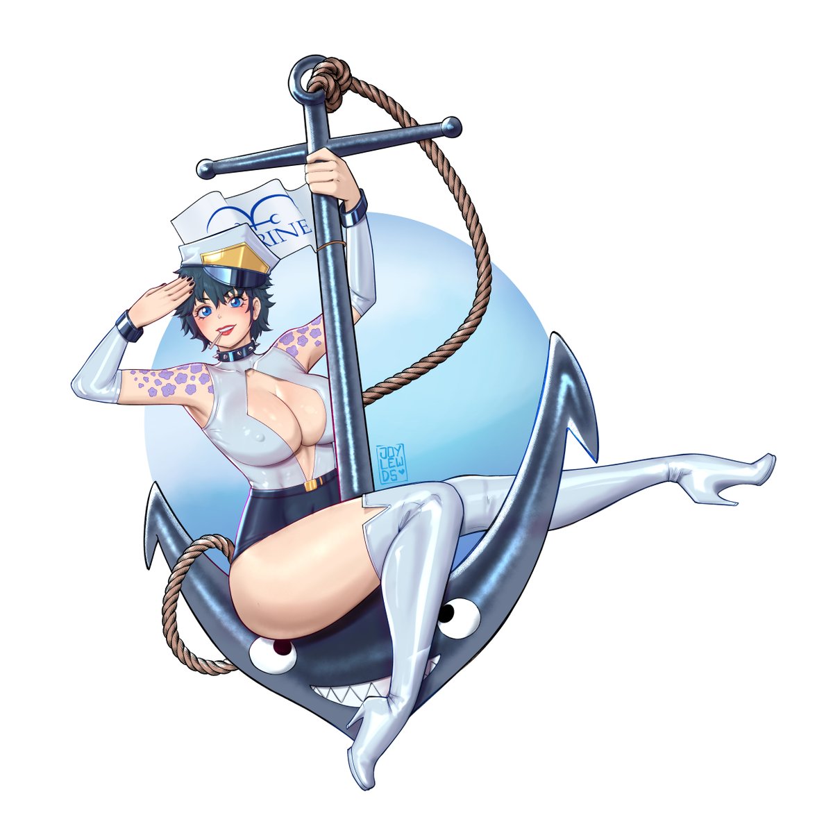 JoyLewds's tweet photo. Viceadmiral Doll 
Commission! https://t.co/G7ff2iPefM