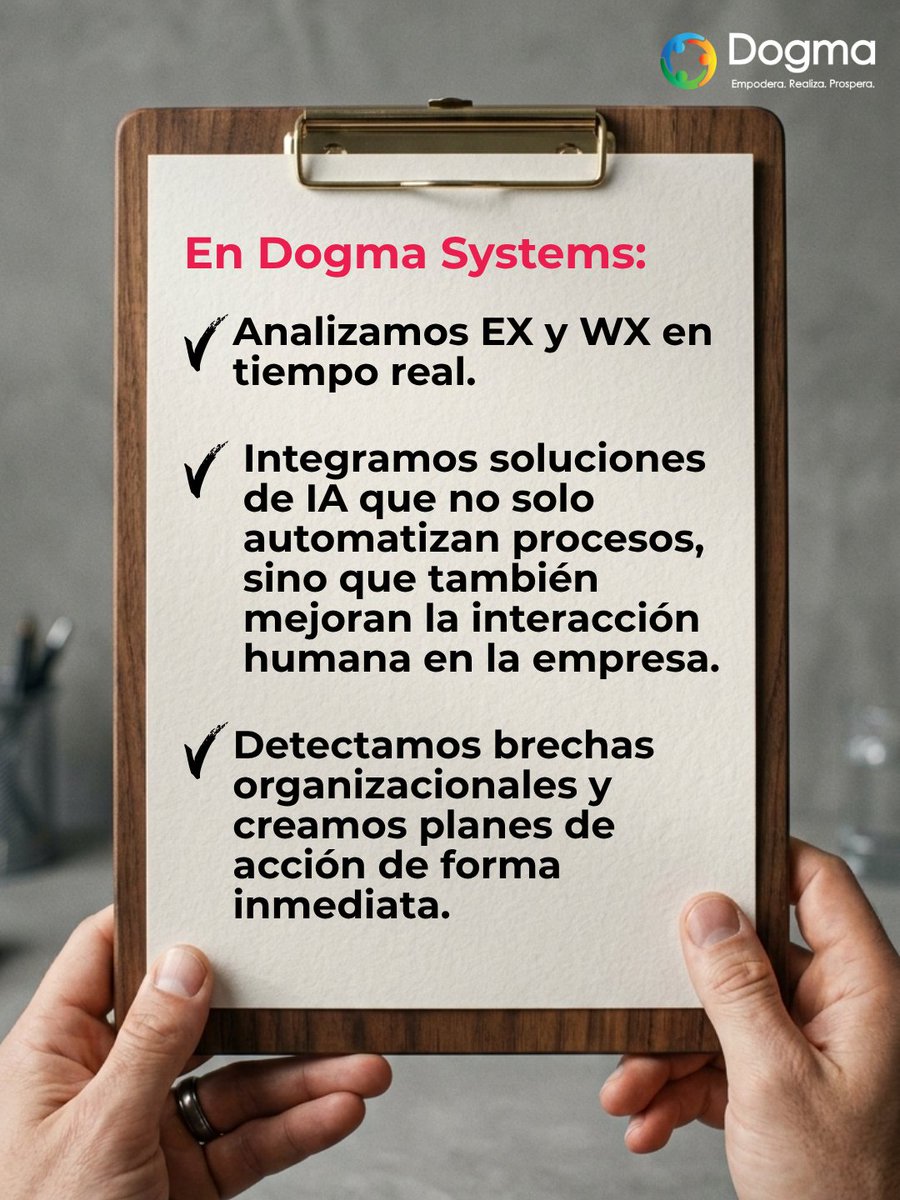 dogmasys's tweet image. La experiencia del cliente empieza con el empleado.
Y la del empleado… con el CEO.
Si no lidera la WX:
❌ Silos
❌ Desalineación
❌ Mala ejecución

¿Listo para cambiarlo?
👉 dogmasys.com/contact/