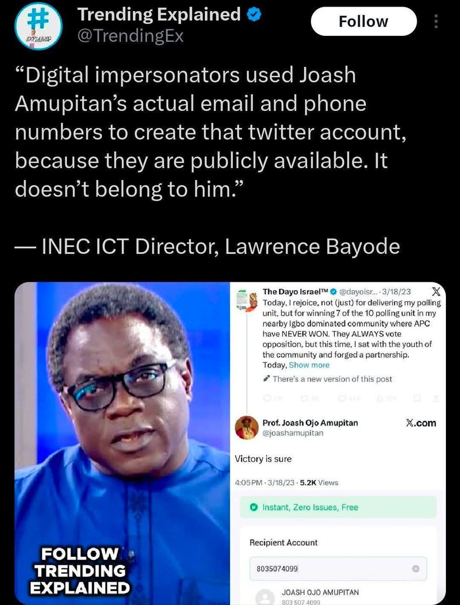 Samuel Omogor tweet media