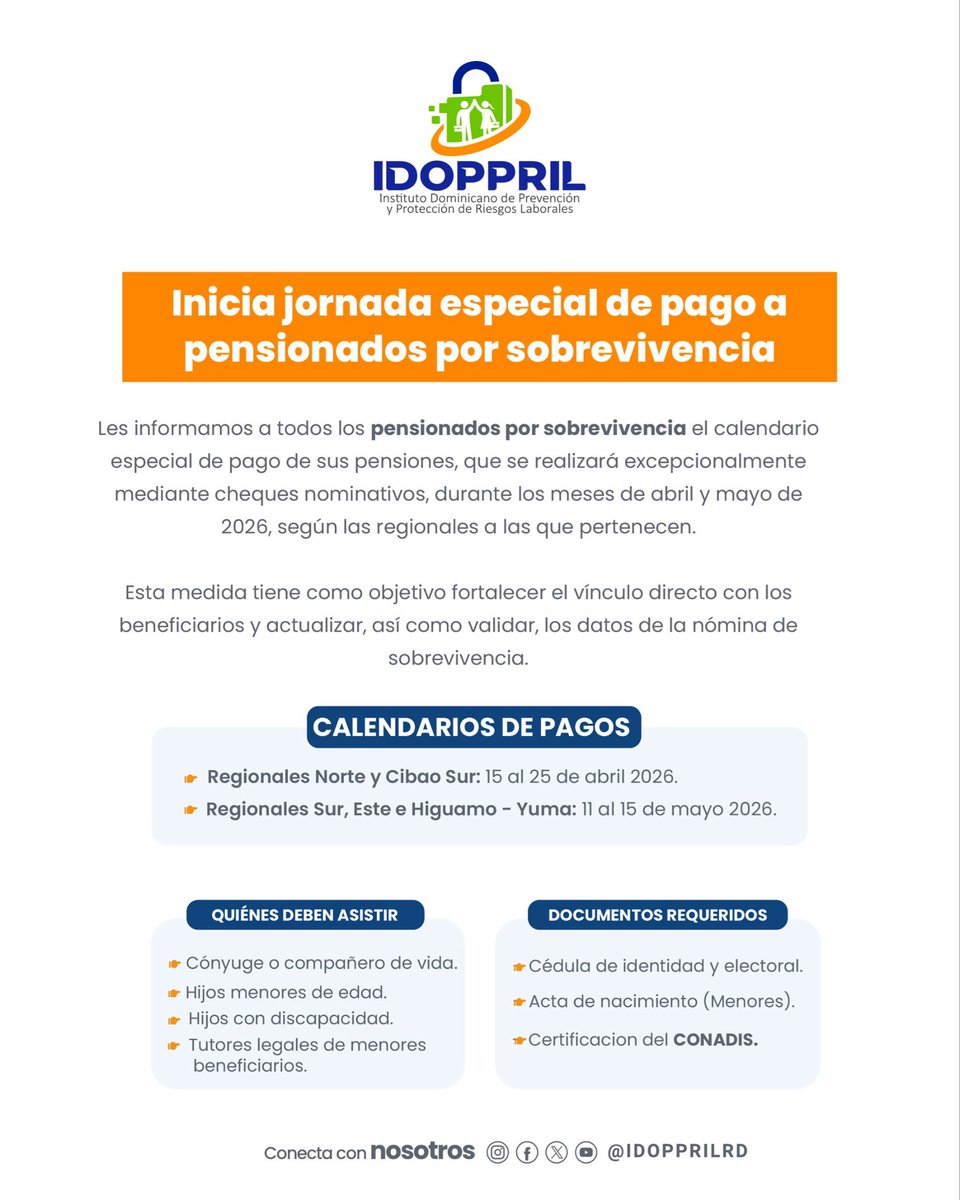 Inst. Prevención y Protección de Riesgos Laborales tweet media